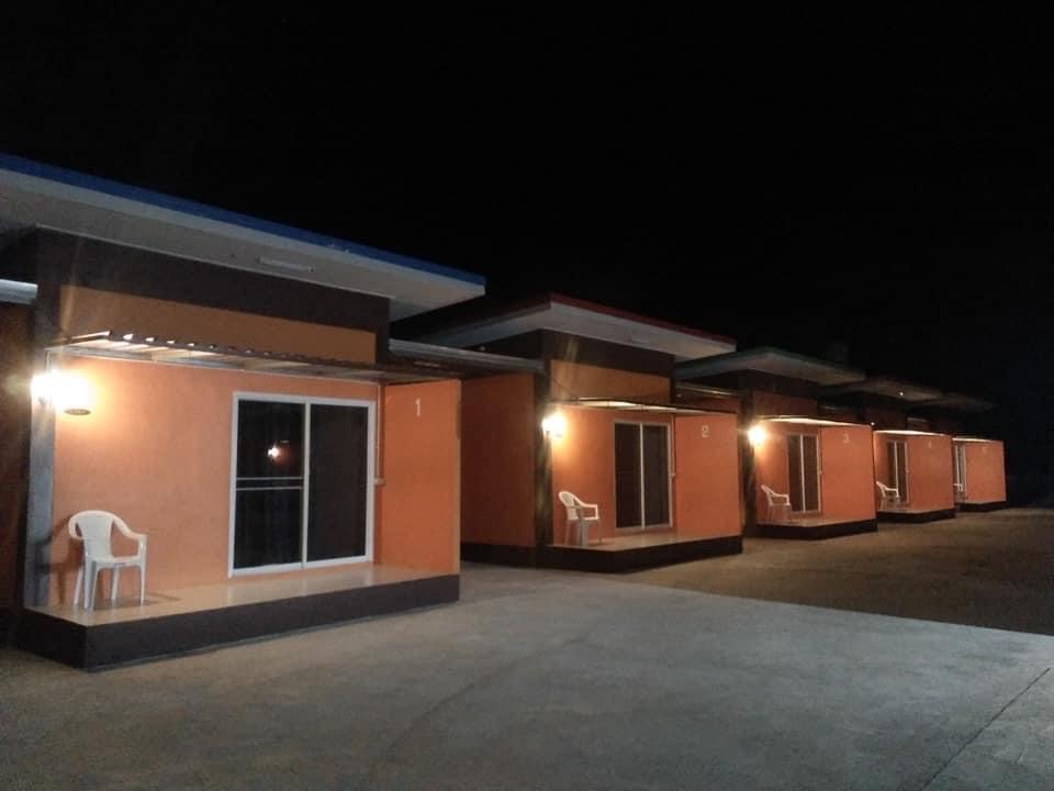 Resort night view outside